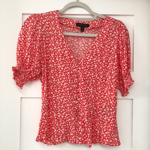 Banana Republic Patterned Blouse - Picture 1 of 4